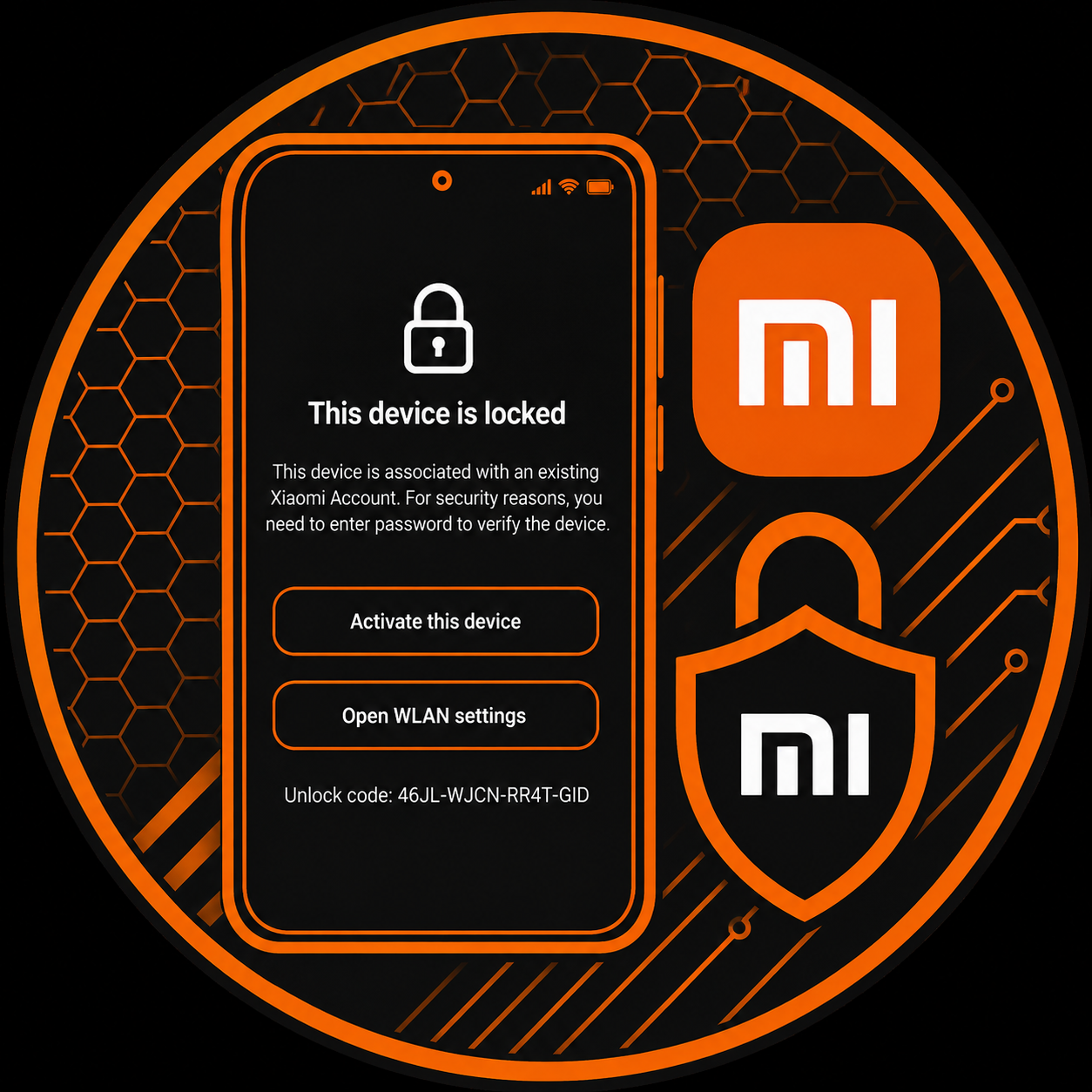 Xiaomi Mi Account Lock Remove (Egypt) Clean 100% Success -✅