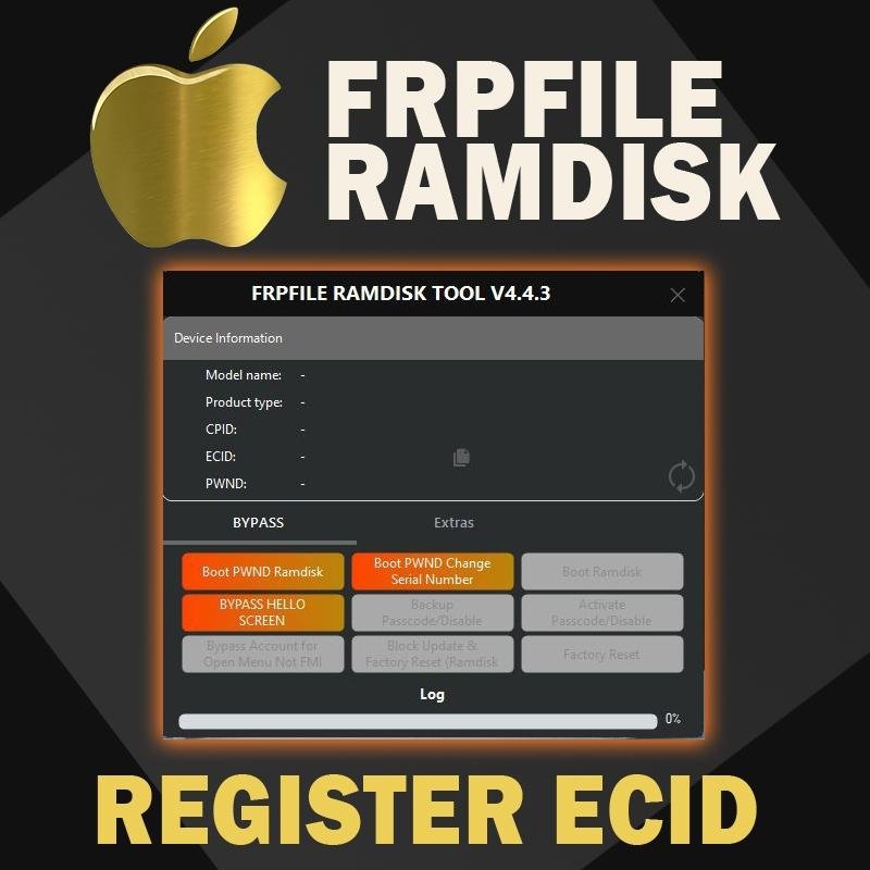 FRPFILE Open Menu iCloud Remove for MacBook